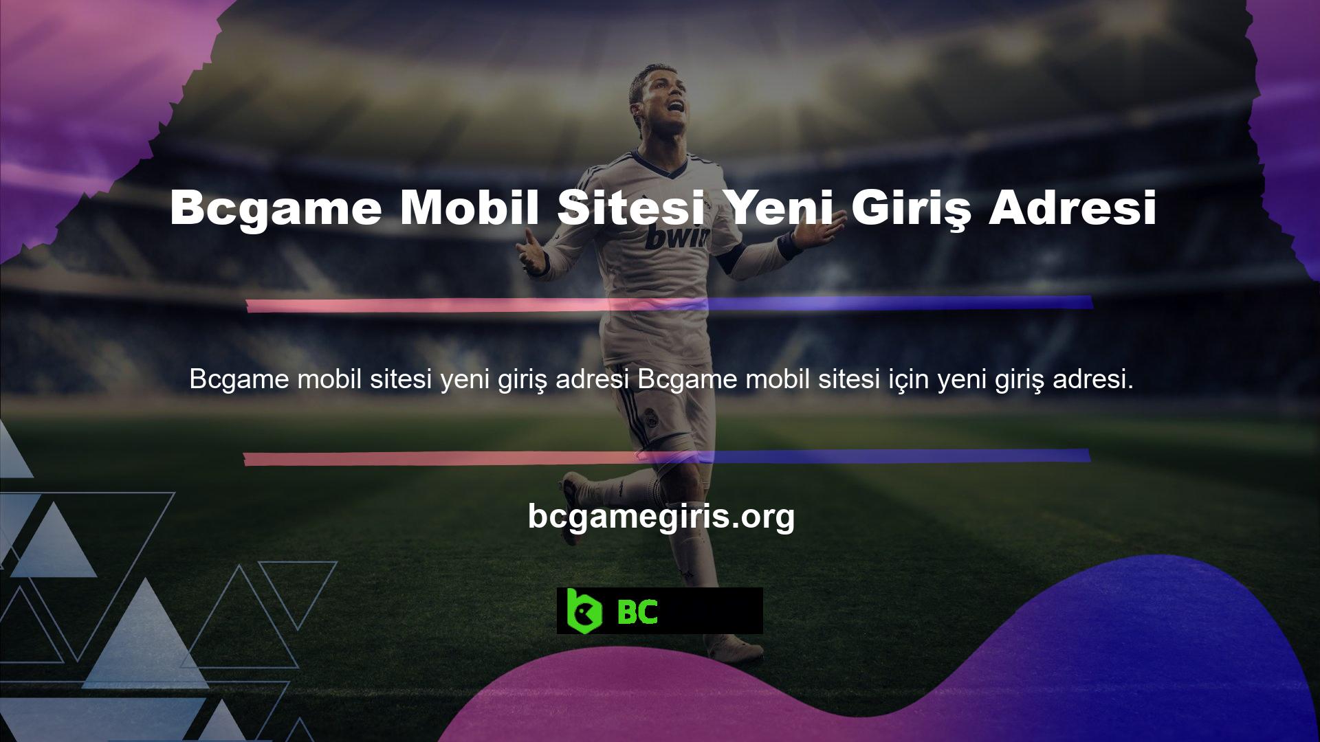 Adres bilgileriniz güncellendikten sonra yeni alan adınızı kullanarak Bcgame Mobil Türkiye sayfasına erişim sağlayın