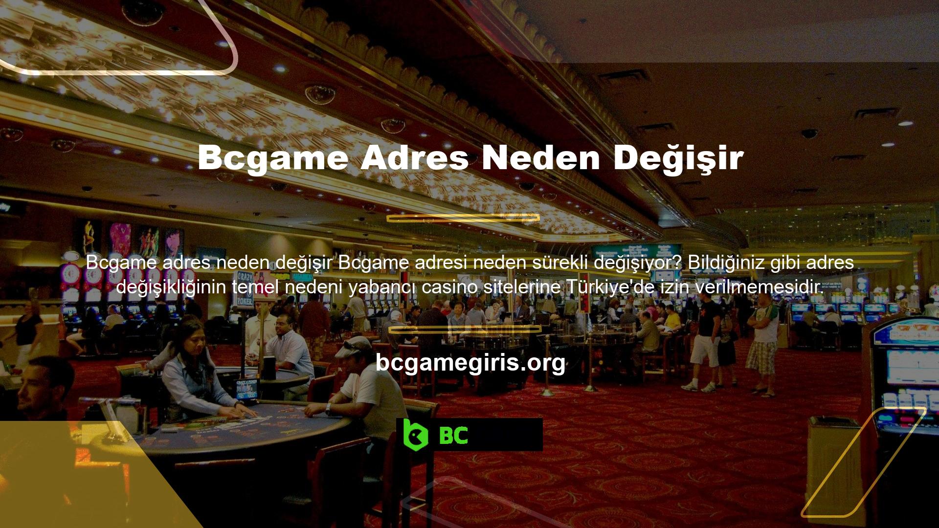 Bcgame aynı zamanda Türk yasadışı casino sitesi, yabancı casino sitesi ve yabancı casino sitesi olarak da kullanılmaktadır