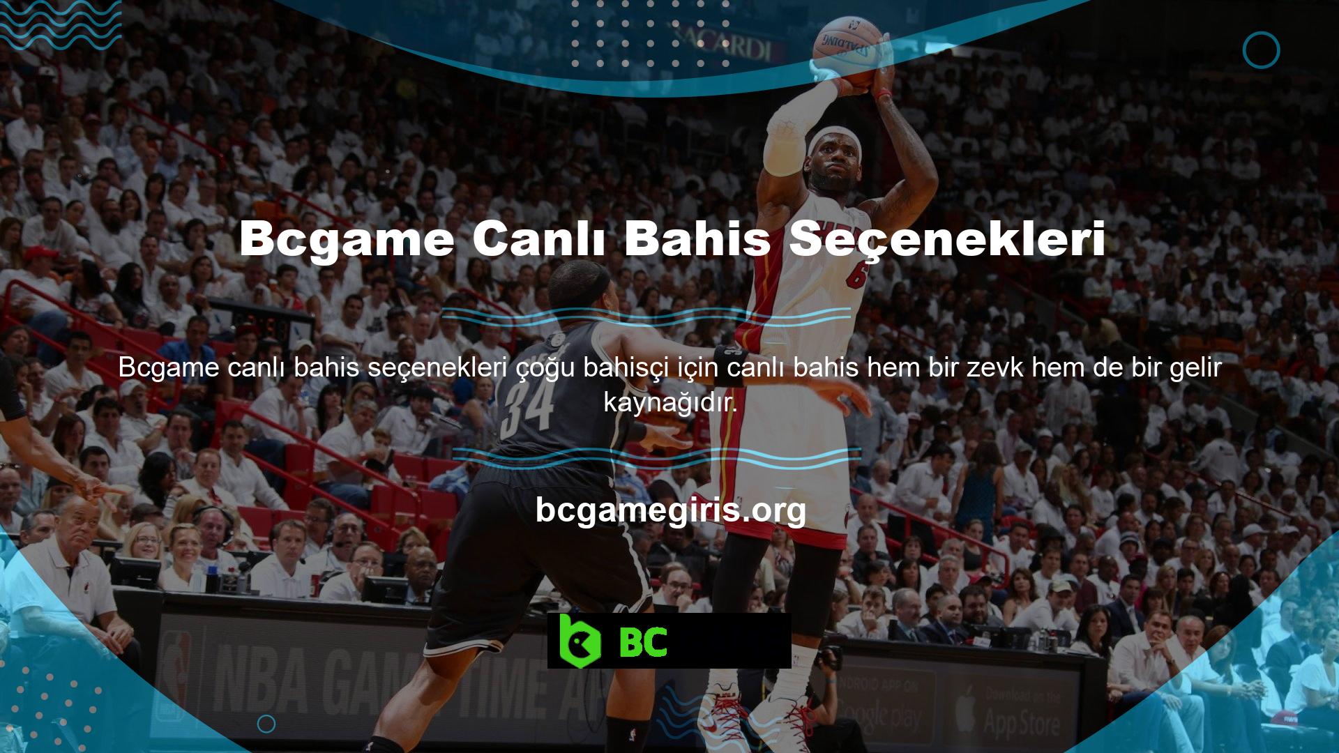 Canlı bahis en popüler bahis alanlarından biridir ve Bcgame web sitesi çeşitli seçenekler sunmaktadır