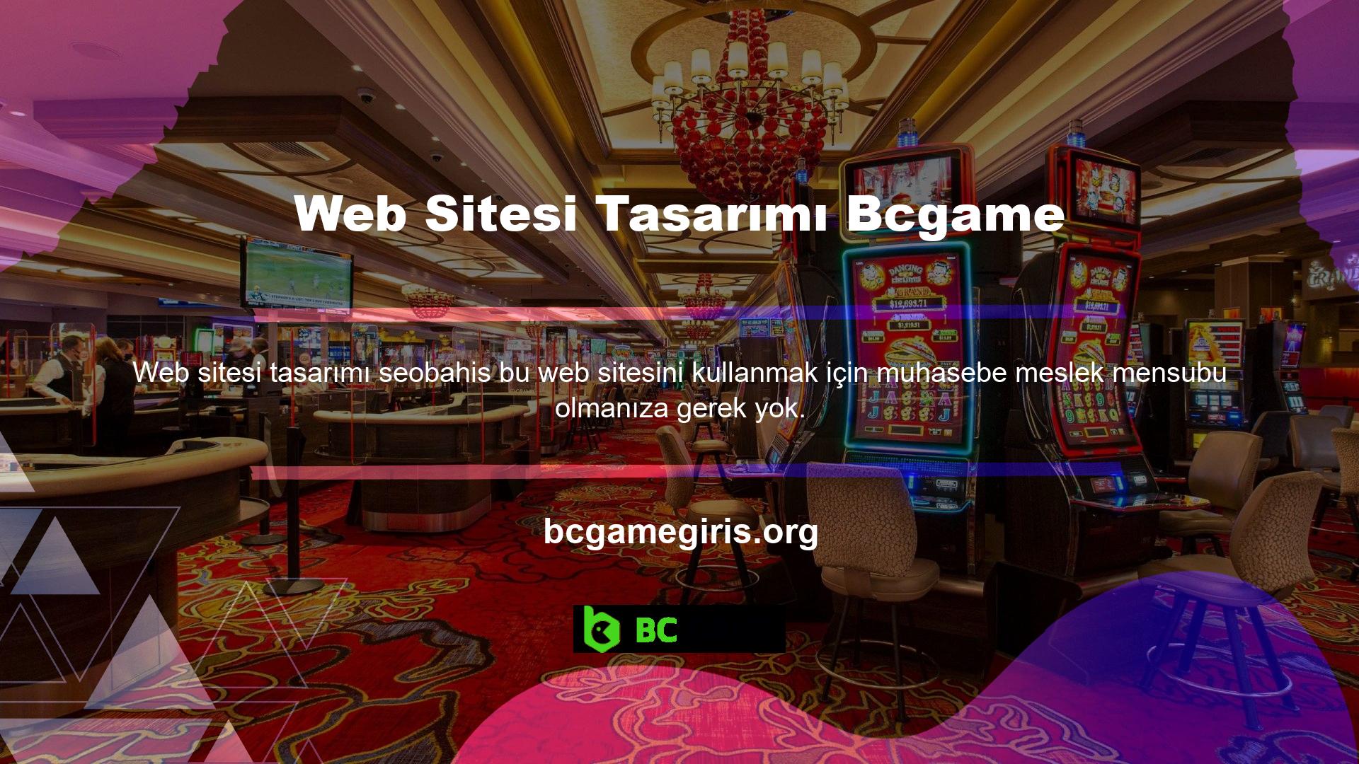 Bcgame web sitesi, yeni başlayanların bile bahis oynamasına olanak sağlayacak şekilde özenle tasarlanmıştır