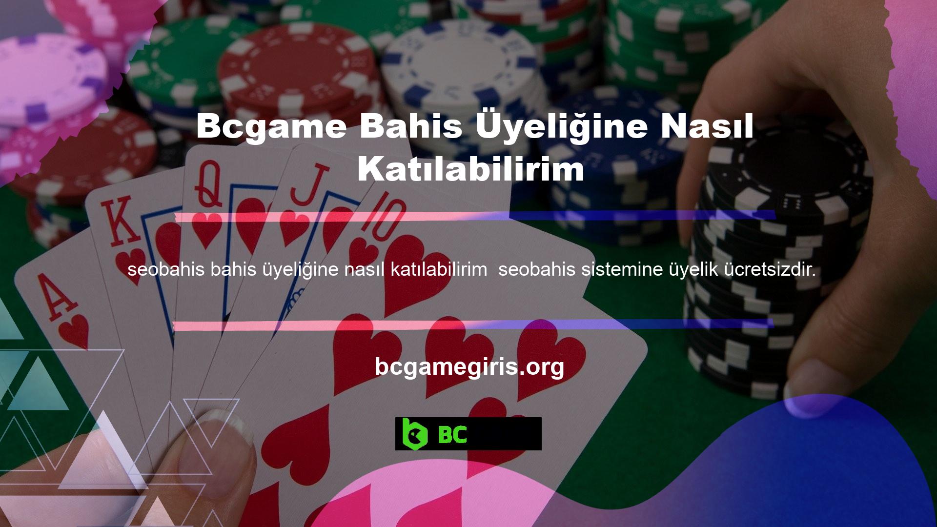 Bcgame, minimum 18 yaş şartı ve üyelik şartıyla sorumlu bahis ve oyun ticareti sağlar